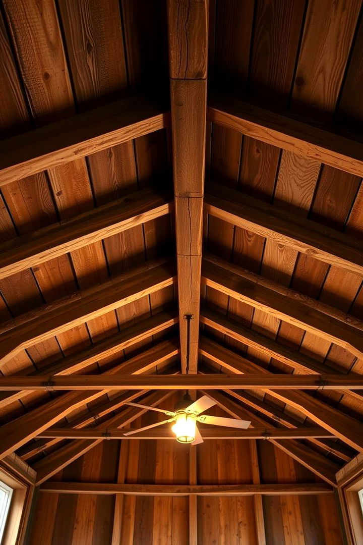Vintage Barn Revival - 22 Shed Ceiling Ideas