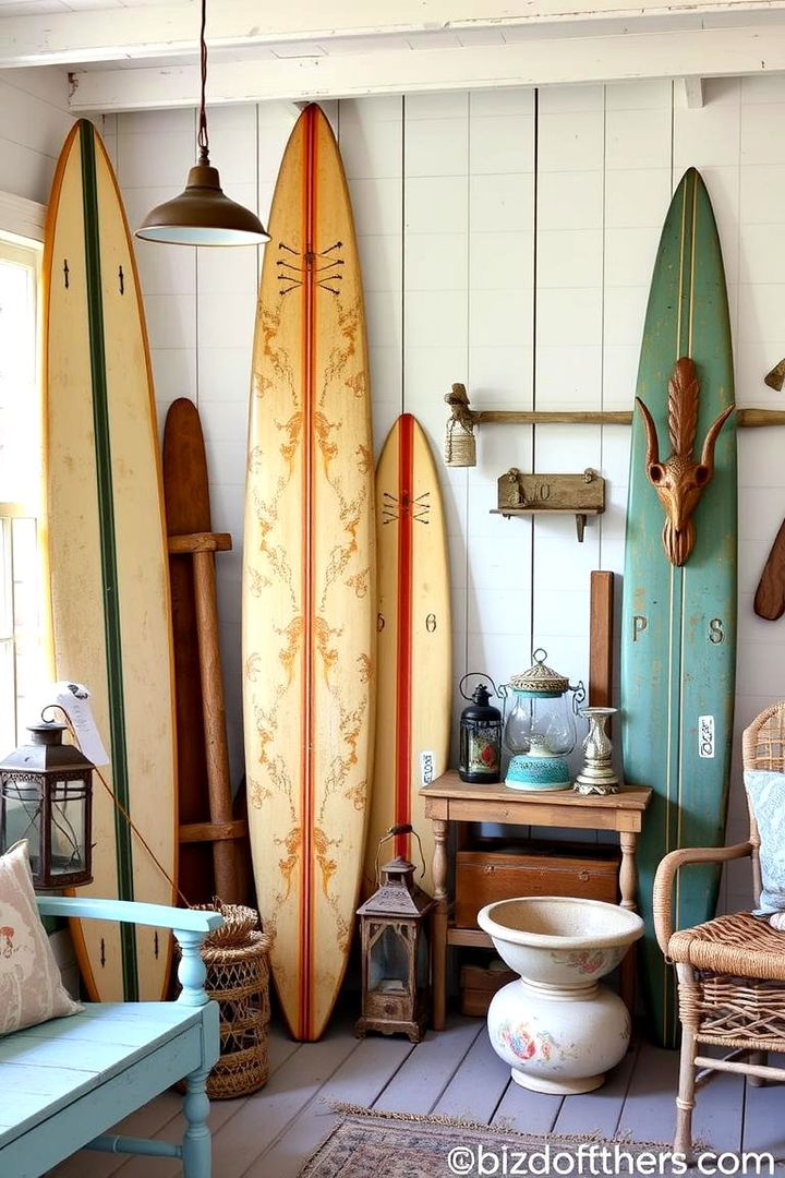 Vintage Beach Finds - 22 Coastal Decor Ideas