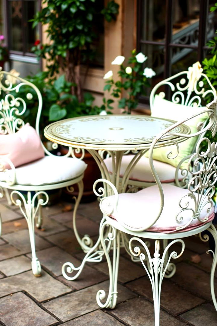 Vintage Bistro Set - 22 Outdoor Seating Ideas