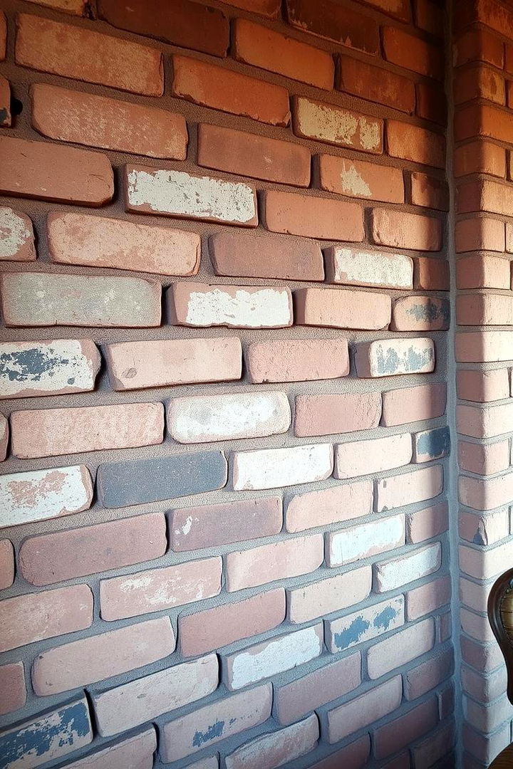 Vintage Brick with Patina - 22 Brick Accent Wall Ideas