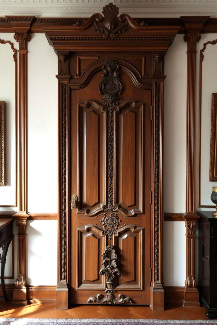 Vintage Carved Doors - 22 closet door ideas