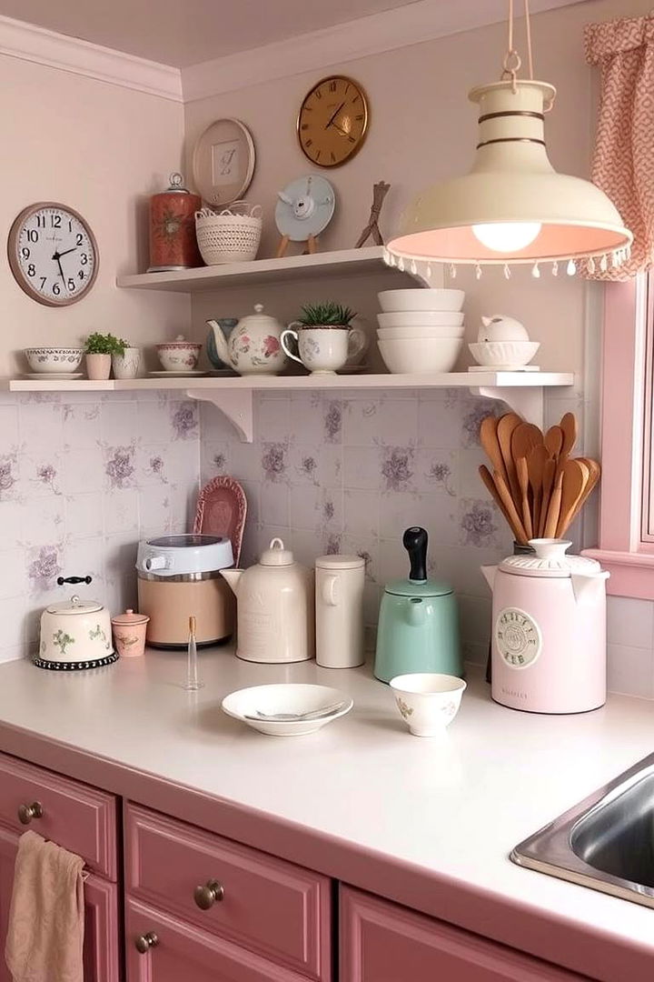 Vintage Charm - 22 Kitchen Counter Decor Ideas