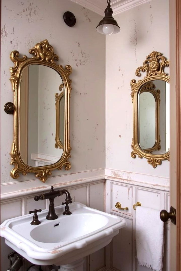 Vintage Charm - 22 Romantic Bathroom Ideas