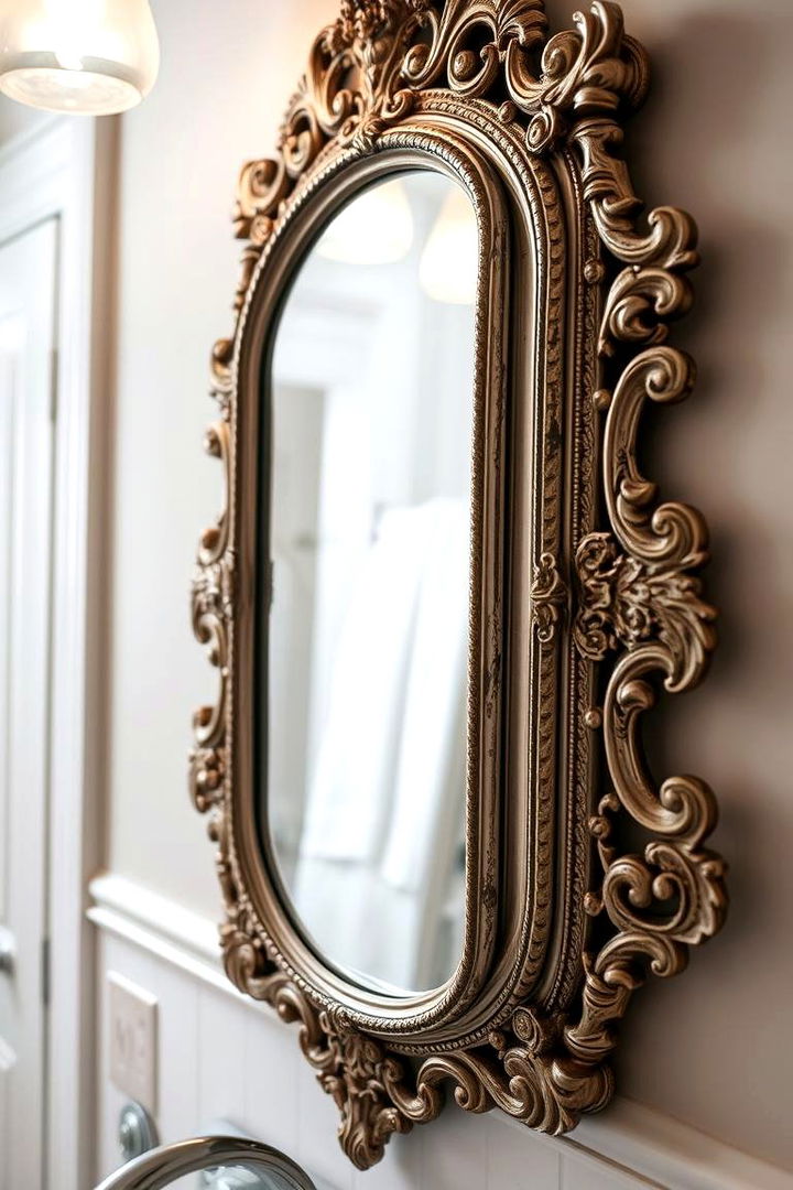 Vintage Charm - 22 Bathroom Mirror Ideas
