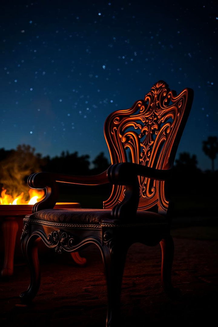 Vintage Charm - 22 Fire Pit Chair Ideas