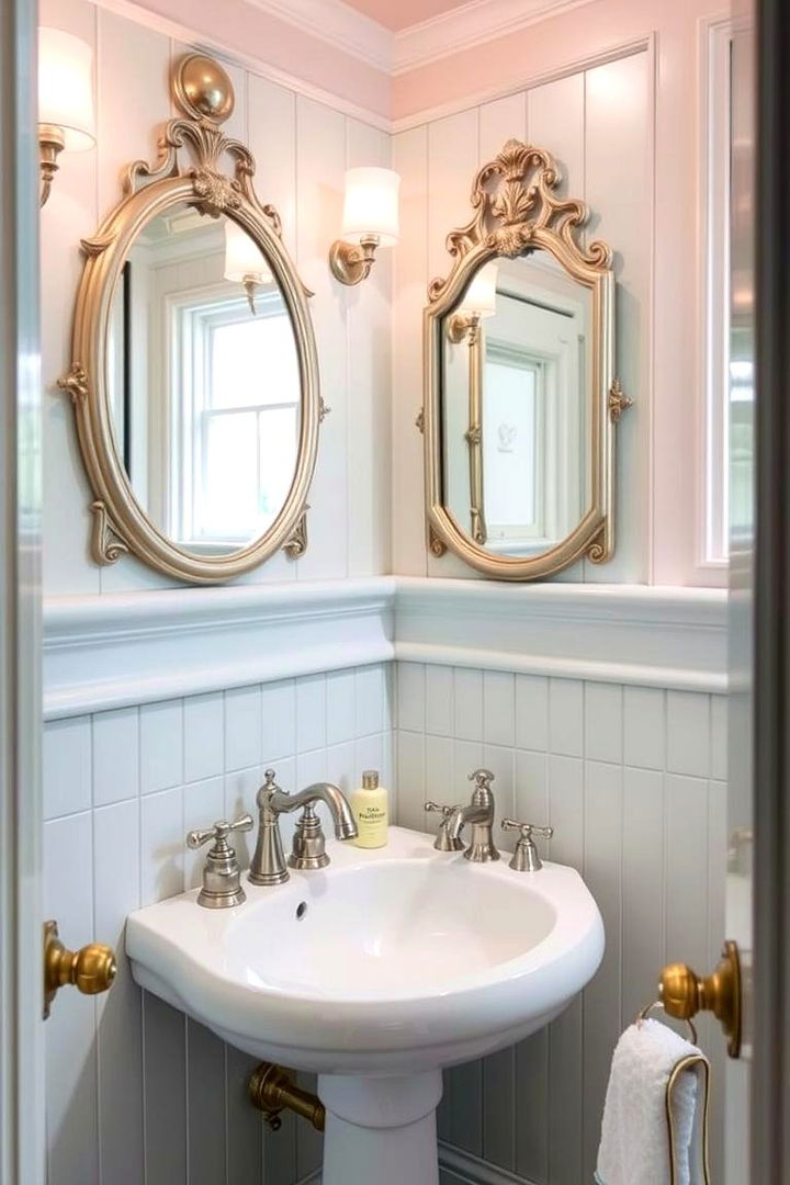 Vintage Charm - 22 Half Bathroom Ideas