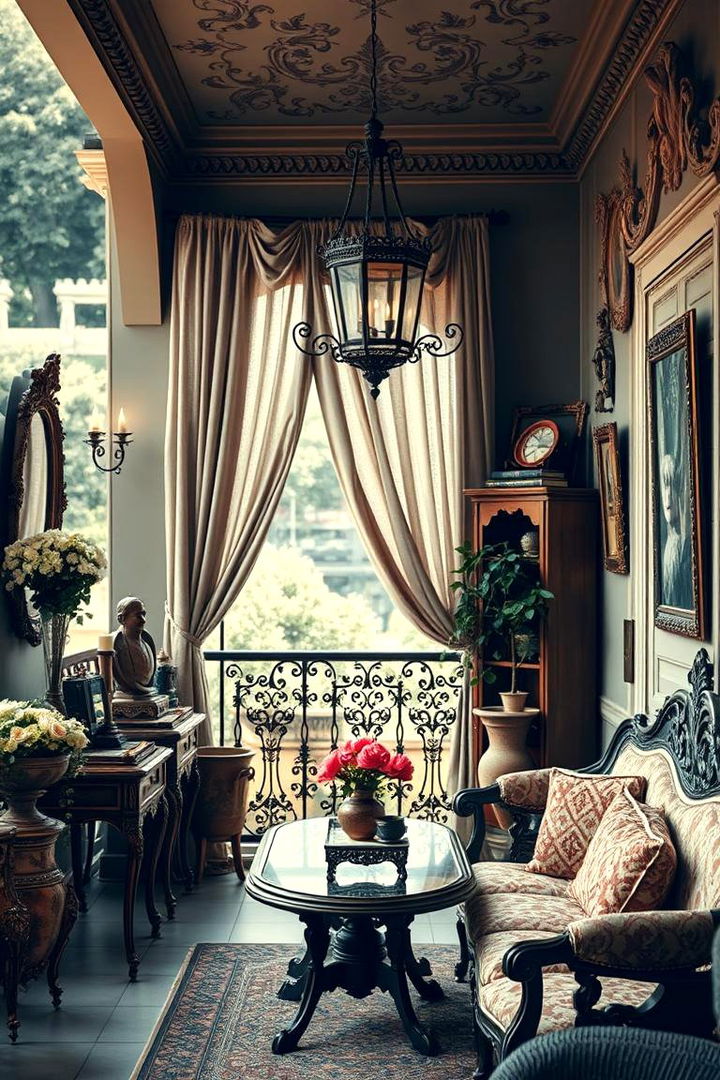 Vintage Charm Balcony - 22 Penthouse Balcony Ideas