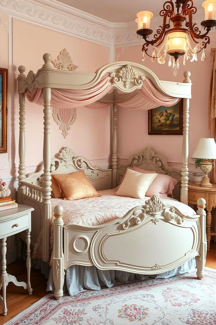 Vintage Charm Corner Bed - 22 Corner Bed Ideas