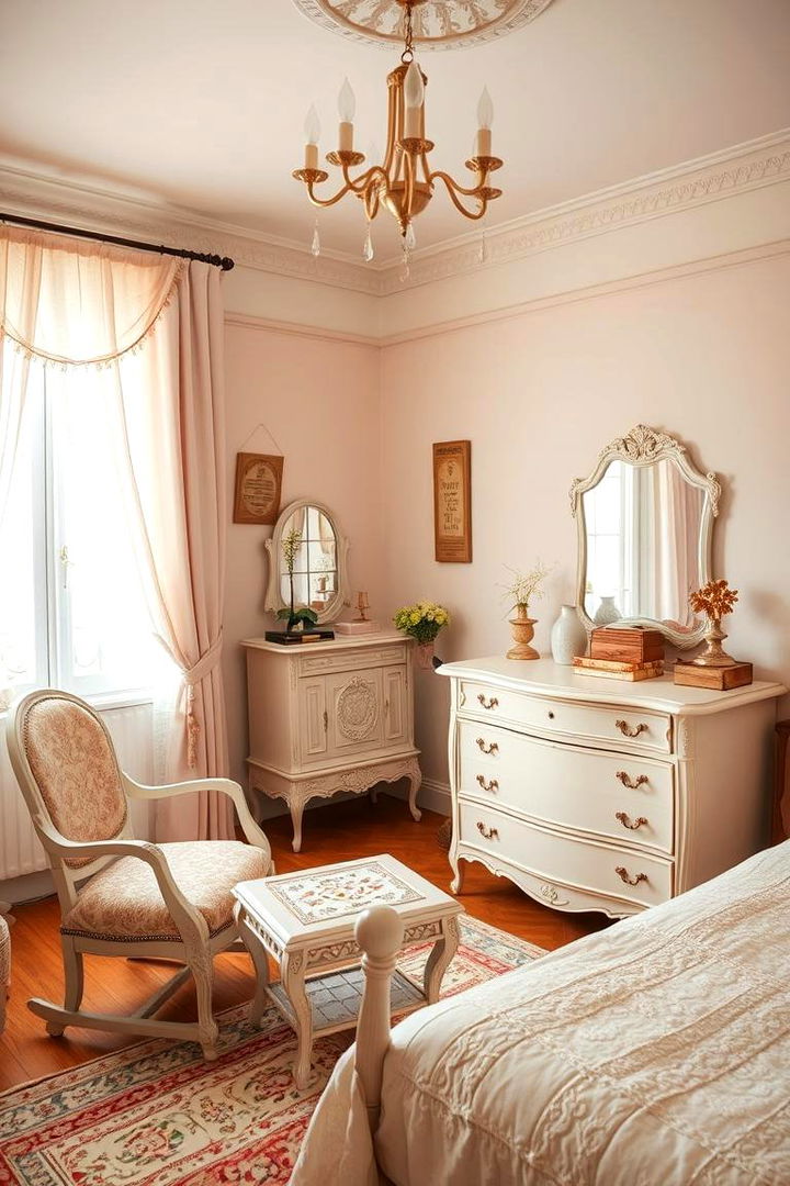 Vintage Charm Corner - 22 Bedroom Corner Ideas