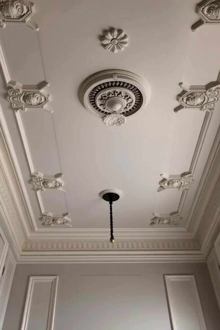 Vintage Charm Elements - 22 Bathroom Ceiling Ideas