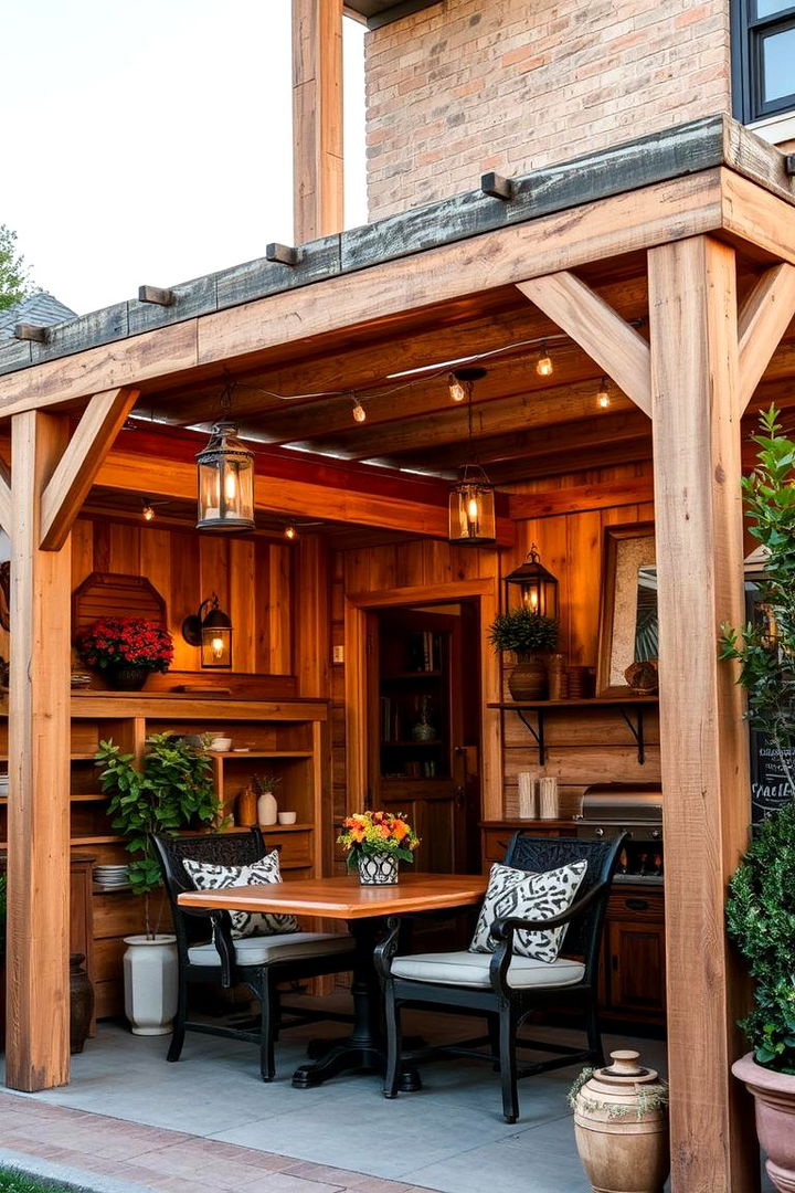 Vintage Charm Enclosure - 22 Patio Enclosure Ideas