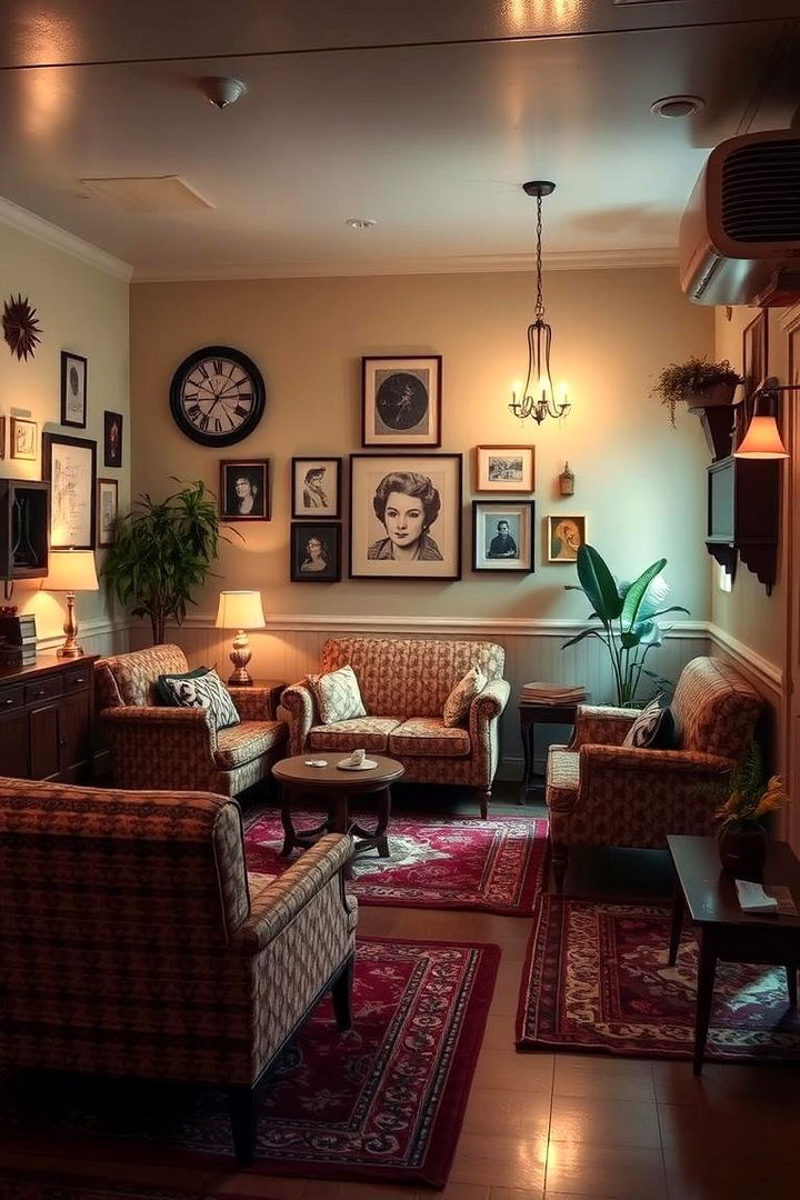 Vintage Charm Lounge - 22 Large Balcony Ideas