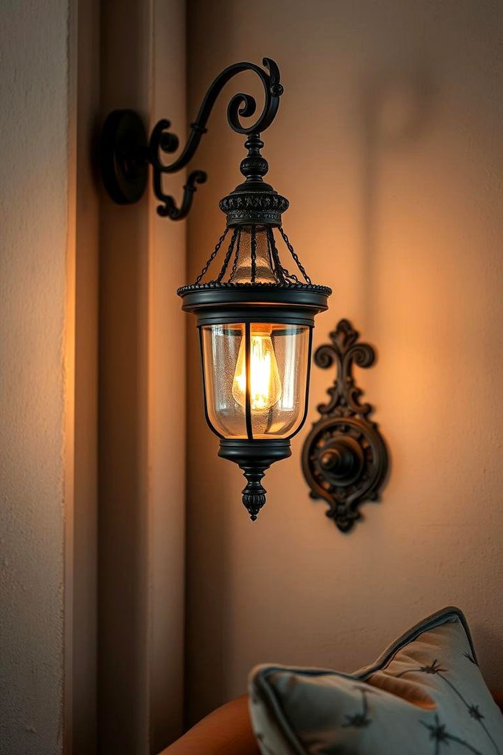 Vintage Charm Wall Lamps - 22 Living Room Wall Lighting Ideas