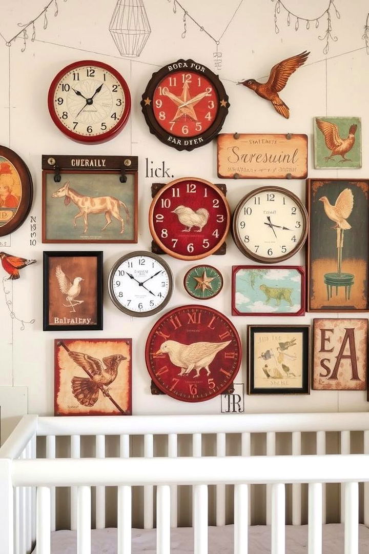 Vintage Charm and Character - 22 Nursery Accent Wall Ideas