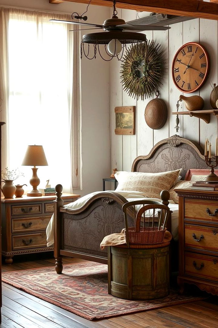 Vintage Charm in Rust - 22 Rust Bedroom Ideas