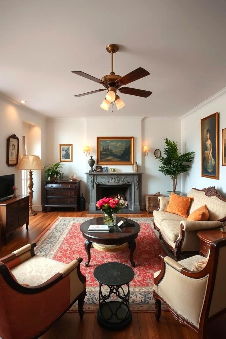 Vintage Chic Elements - 22 Large Living Room Ideas