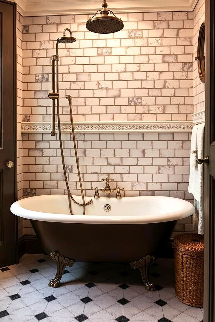 Vintage Clawfoot Showers - 22 Bathroom Shower Ideas