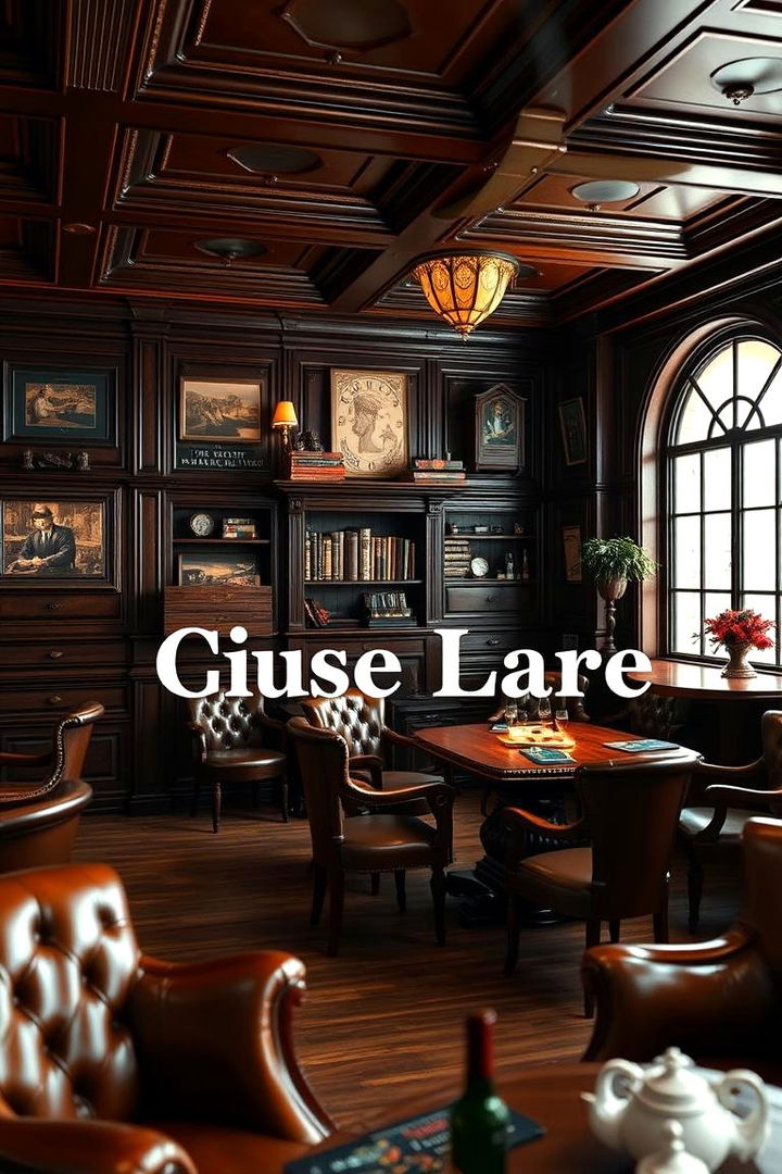 Vintage Clubhouse - 22 Cigar Room Ideas