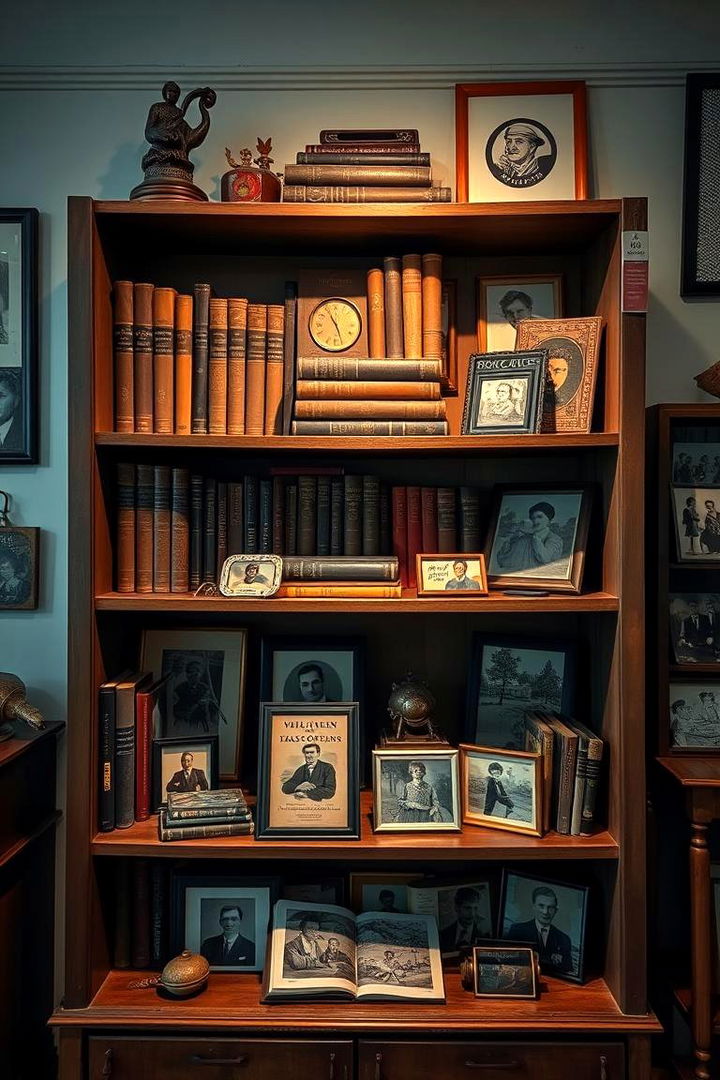 Vintage Collections Display - 22 Shelf Decor Ideas