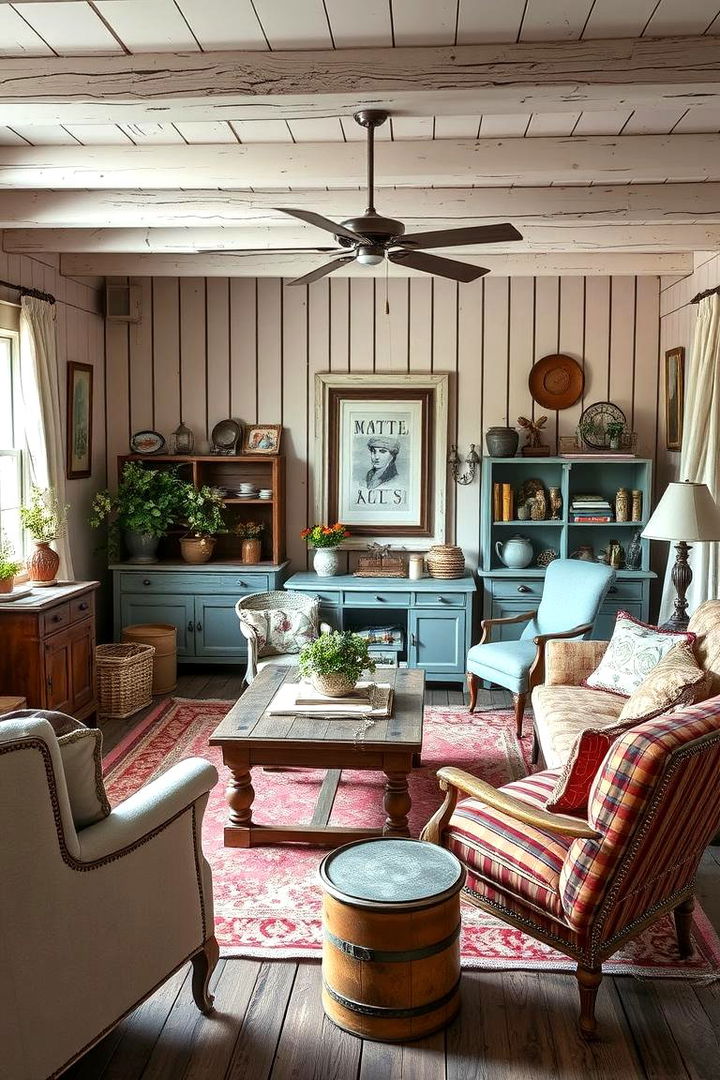 Vintage Country Aesthetic - 22 Cabin Living Room Ideas