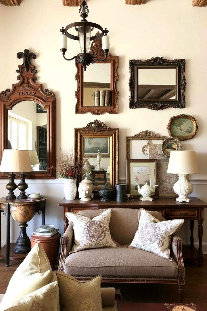 Vintage Decorative Elements - 22 Tuscan Living Room Ideas