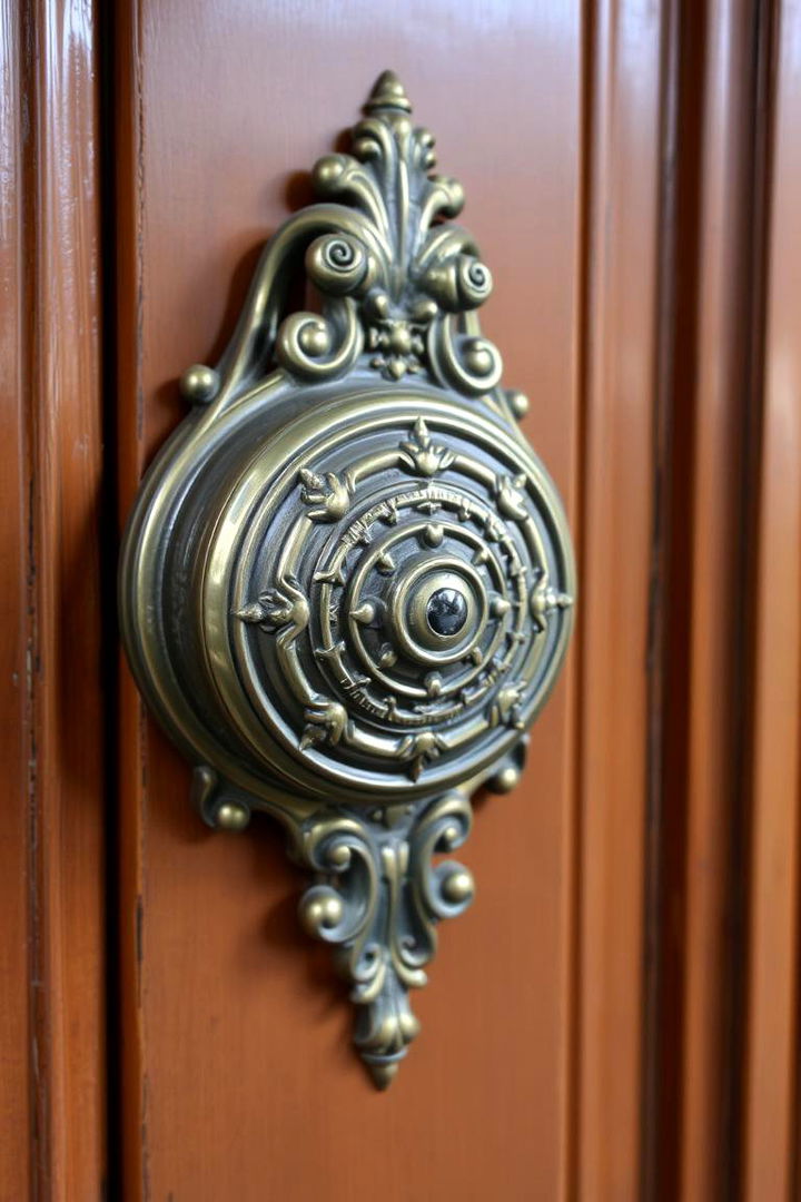 Vintage Door Bells - 22 Front Door Decor Ideas