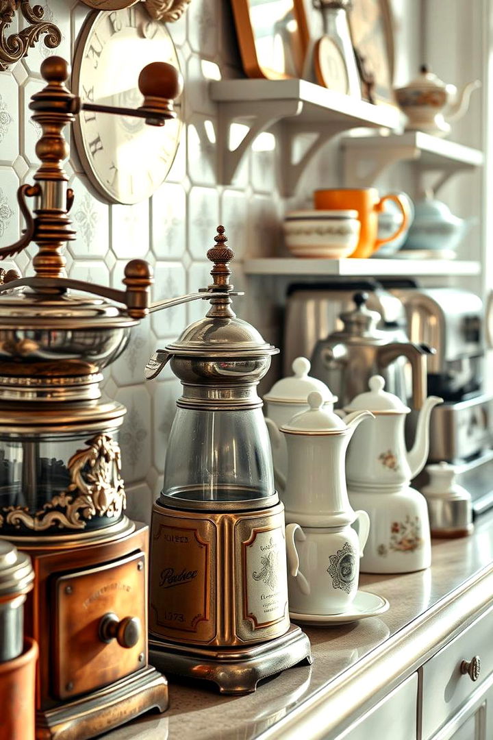 Vintage Elegance Station - 22 Coffee Station Ideas