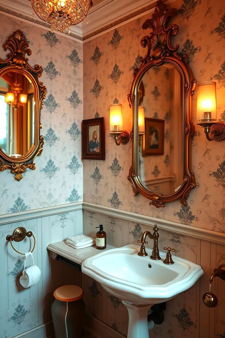 Vintage Elegance and Charm - 22 luxury bathroom ideas