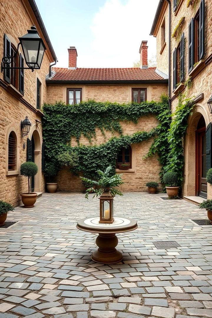 Vintage European Inspirations - 22 cobblestone patio ideas