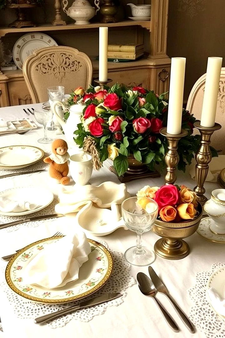 Vintage Family Style - 22 Thanksgiving Table Settings