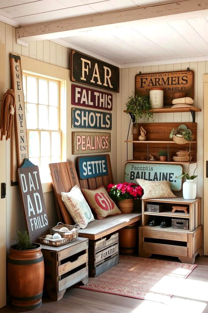Vintage Farm Accessories - 22 Farmhouse Decor Ideas