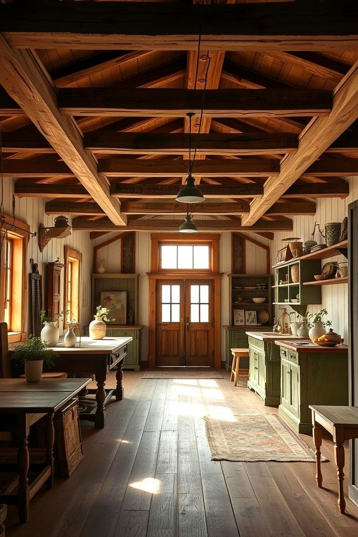 Vintage Farmhouse Haven - 22 Rustic Tiny House Ideas