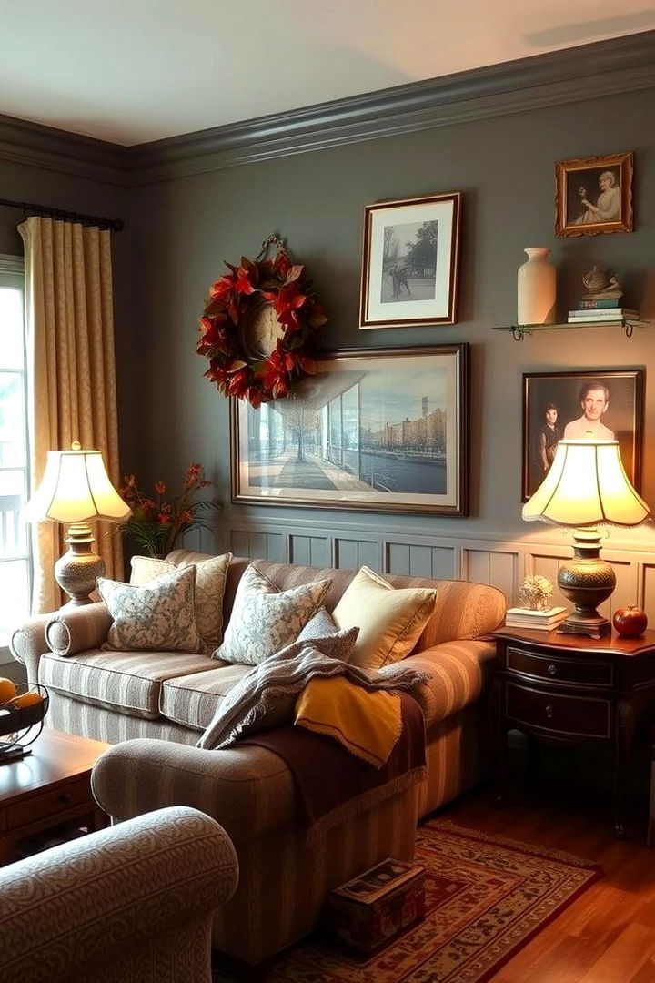 Vintage Finds Harmony - 22 Fall Living Room Ideas