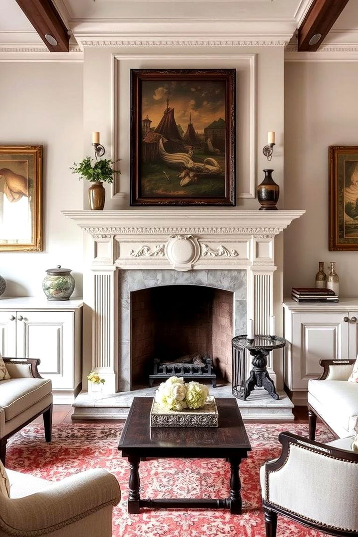 Vintage Fireplace Revival - 22 Living Room Fireplace Ideas