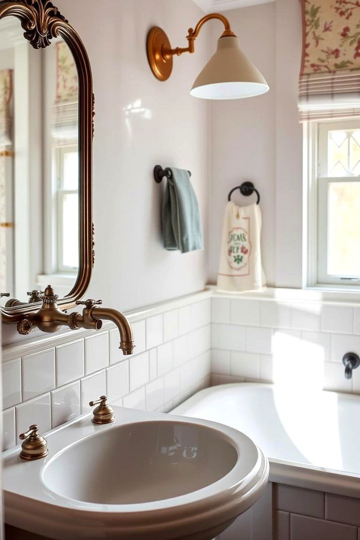 Vintage Fixtures Reimagined - 22 Quirky Bathroom Ideas