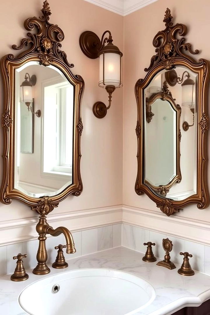 Vintage Fixtures for Classic Appeal - 22 Cottage Bathroom Ideas