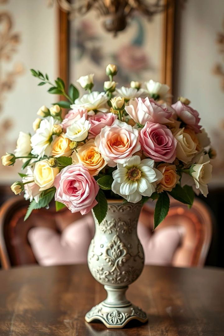 Vintage Floral Charm - 22 Flower Centerpiece Ideas