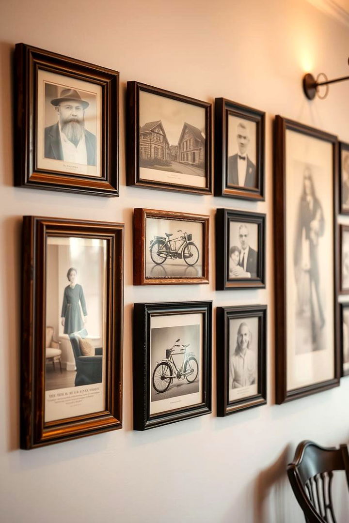Vintage Framed Prints - 22 Dining Room Wall Decor Ideas