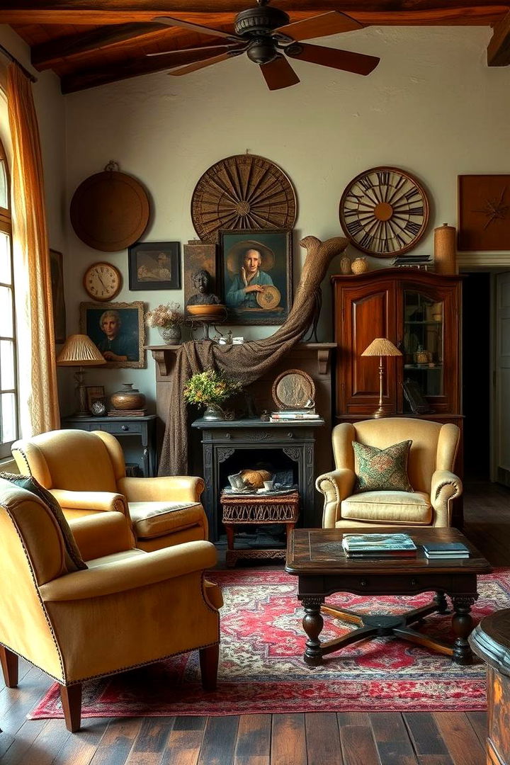 Vintage Furniture Finds - 22 Rustic Living Room Ideas