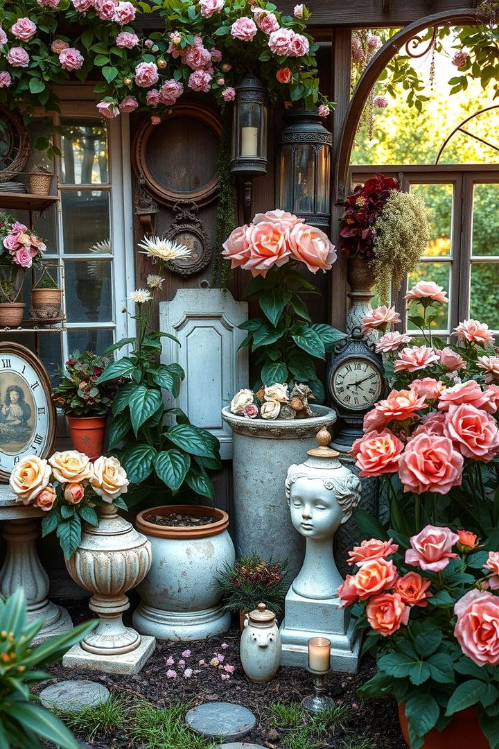 Vintage Garden Charm - 22 Shady Garden Ideas