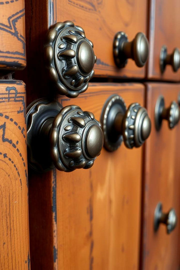 Vintage Hardware Detailing - Traditional Kitchen Ideas for Classic Timeless Design