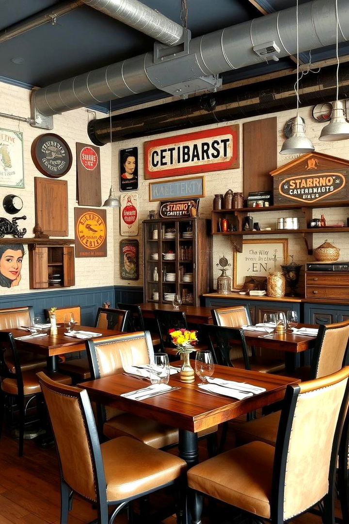 Vintage Industrial Decor - 22 Industrial Dining Room Ideas