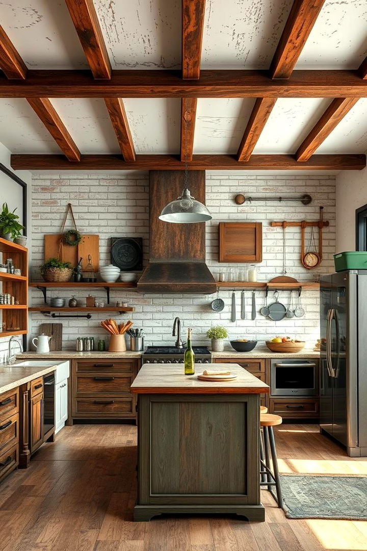 Vintage Industrial Fusion - 22 Dream Kitchen Ideas
