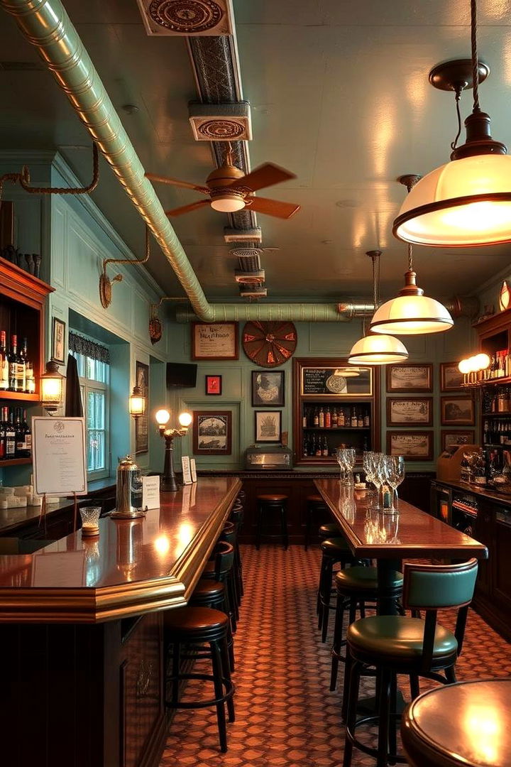 Vintage Inspiration Bar - 22 Kitchen Bar Ideas