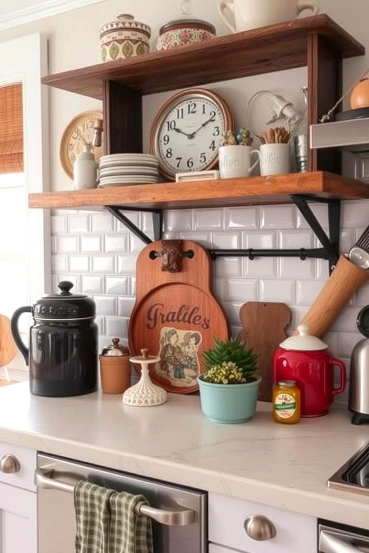 Vintage Inspired Accents and Decor - 22 Craftsman Kitchen Ideas