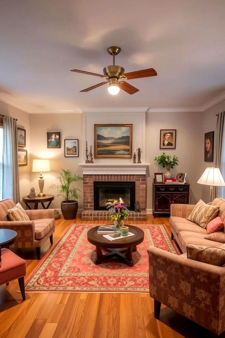 Vintage Inspired Ambiance - 22 Living Room Layout Ideas