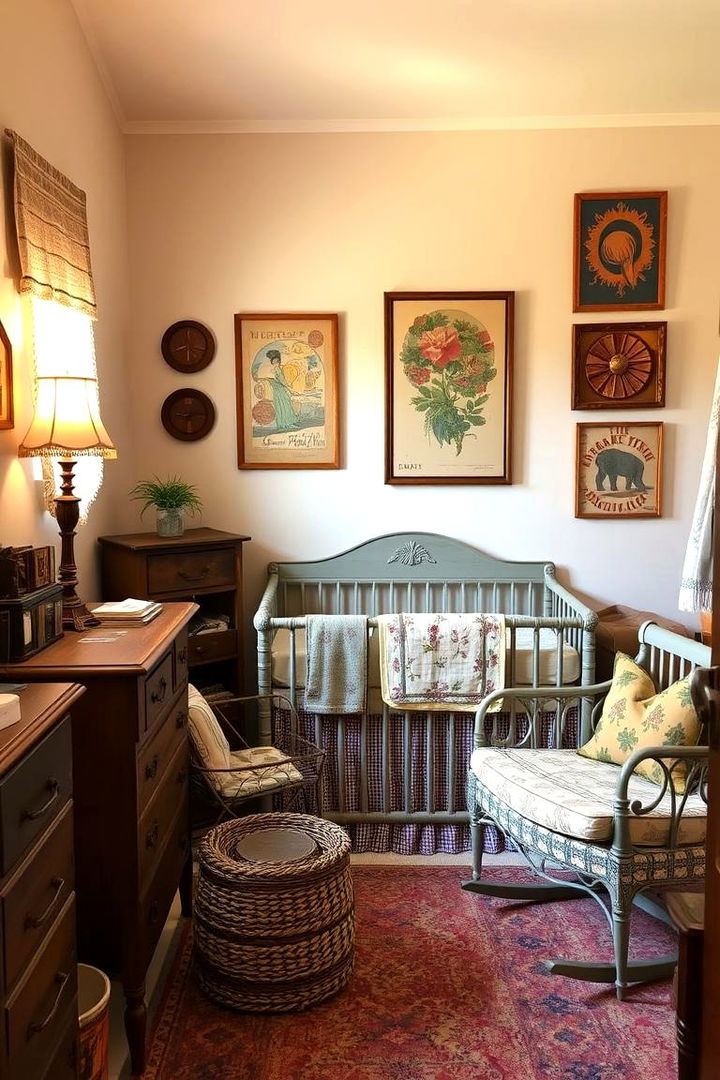 Vintage Inspired Decor - 22 Boho Nursery Ideas