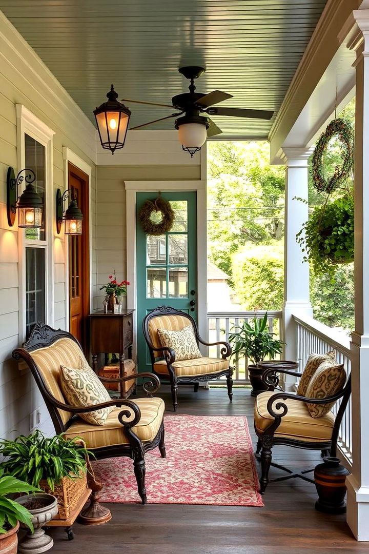Vintage Inspired Decor - 22 Mobile Home Porch Ideas