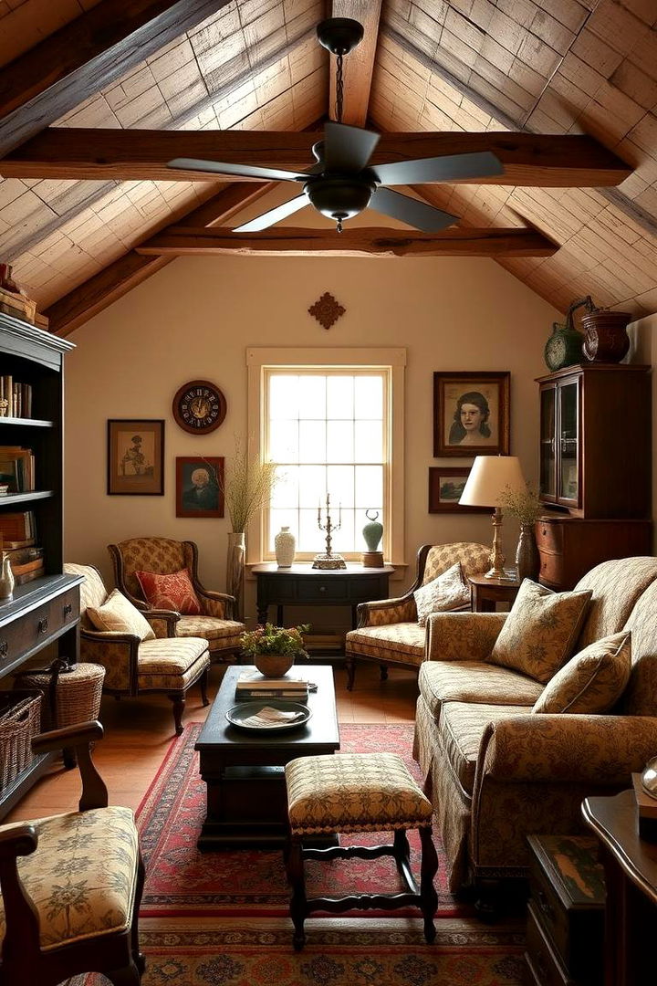Vintage Inspired Decor Attic - 22 attic room ideas