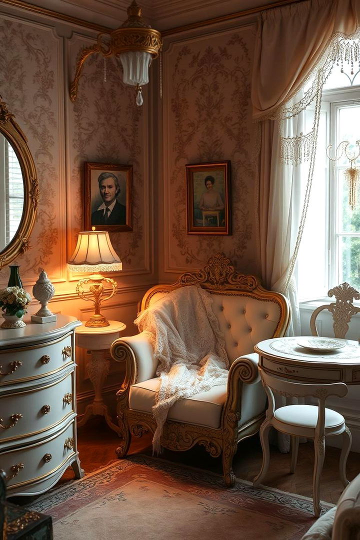 Vintage Inspired Details - 22 Princess Room Ideas